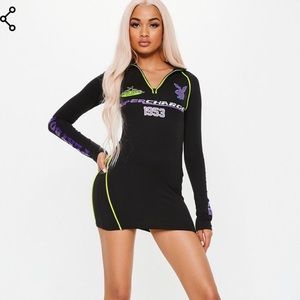 Playboy x miss guided dress